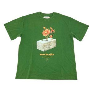 Honor The Gift | Men's Inner City Love T-Shirt | Green | Size M